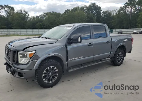 2018 Nissan Titan Sv из США, поврежденный, VIN 1N6AA1E57JN529376
